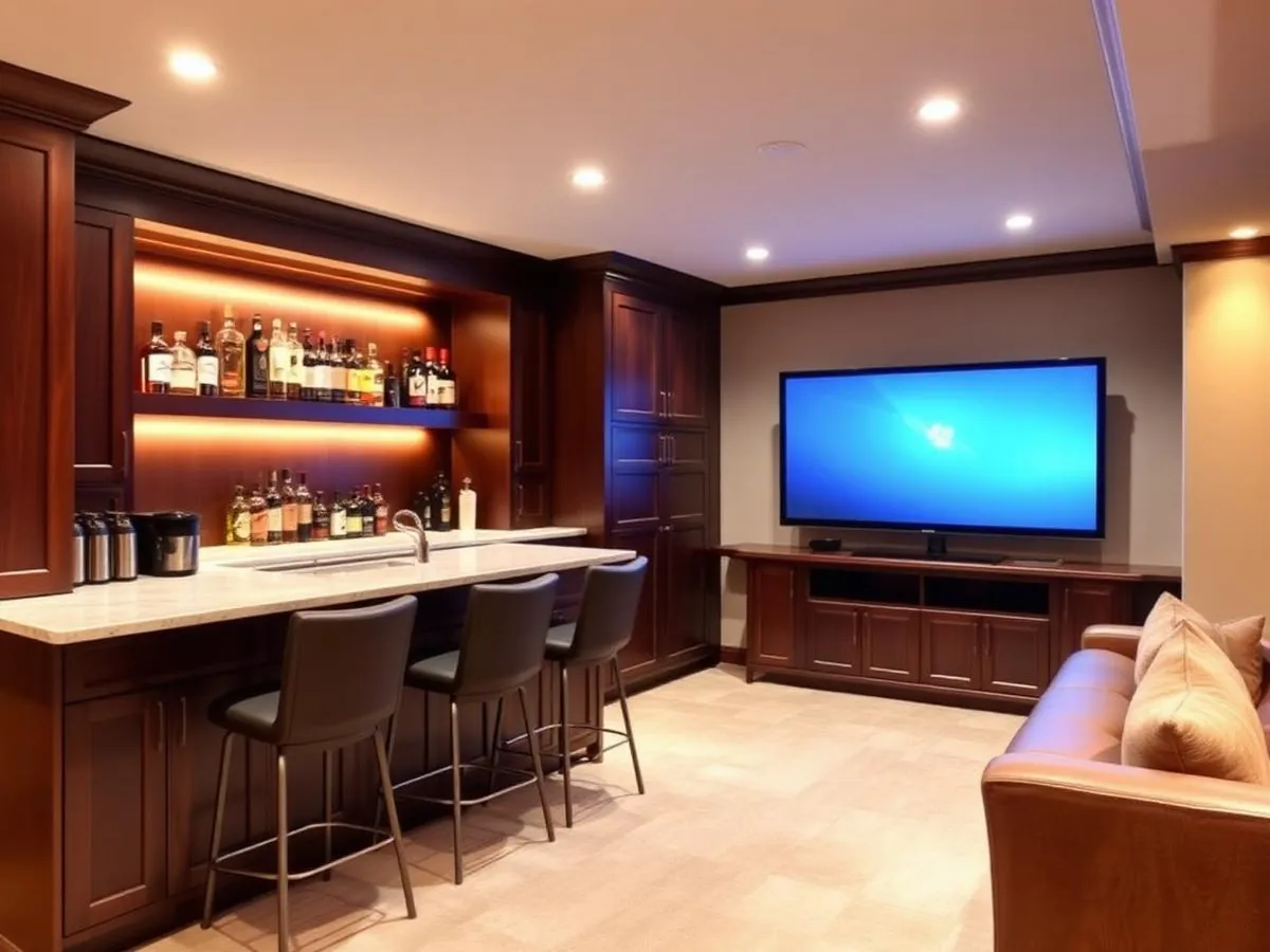 Basement Bars & Entertainment Spaces